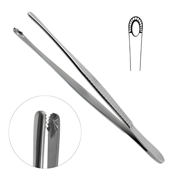 Russian Tissue Forceps (20 cm)