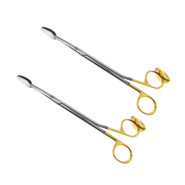 Trepsat Facelift Dissection Scissors – Spatulated Tip - Image 2