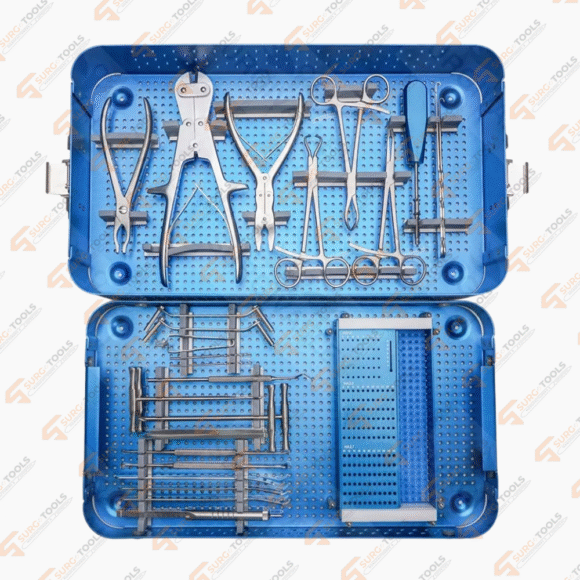 Orthopedic Surgical Instruments Micro Plate Instrument Set
