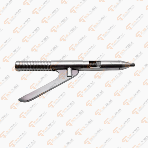 Dental Automatic Crown Bridges Remover Gun Kit Attachable 3 Points & 1 Wrench Orthodontics Stainless Steel Instruments - Image 2