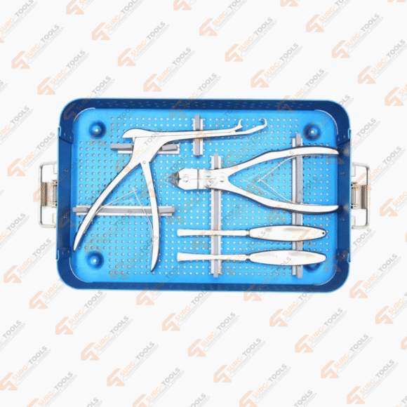 Orthopedic Surgical Instruments Rib Plate Instrument Set - Image 2