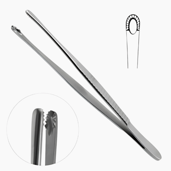 Russian Tissue Forceps (20 cm)
