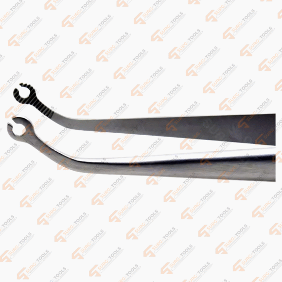 Dental Corn Suture Pliers 6" Angled Surgical Medical Stainless Steel - Image 3