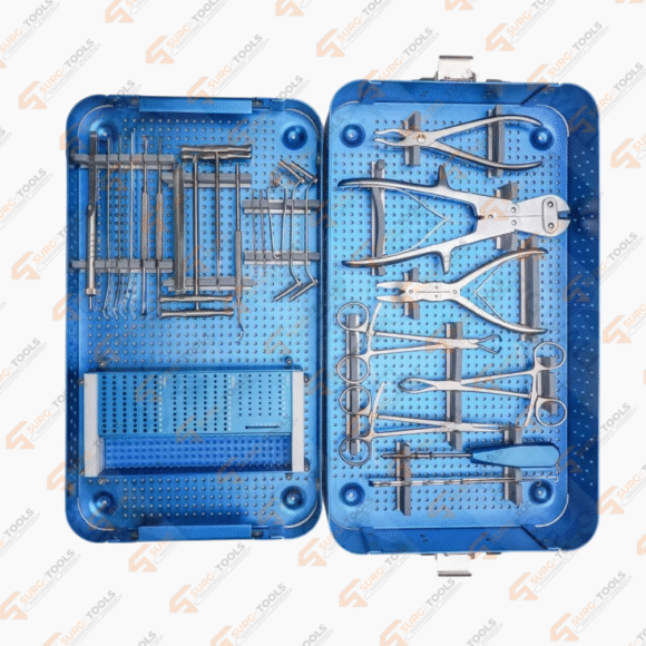 Orthopedic Surgical Instruments Micro Plate Instrument Set - Image 3