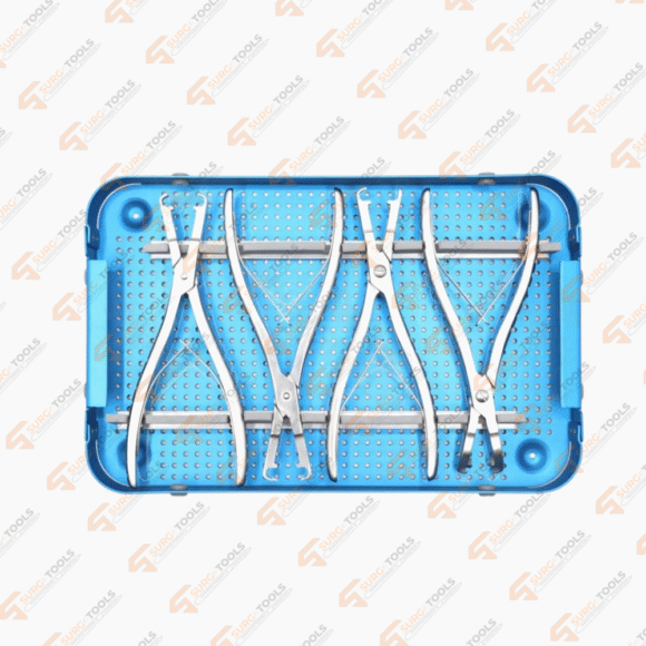 Orthopedic Surgical Instruments Rib Plate Instrument Set - Image 3
