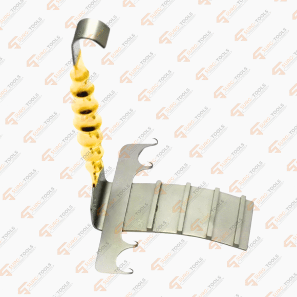 Abdominoplasty Abdominal Retractor Hook 4 Prongs Sharp Plastic Surgery Instruments - Image 2