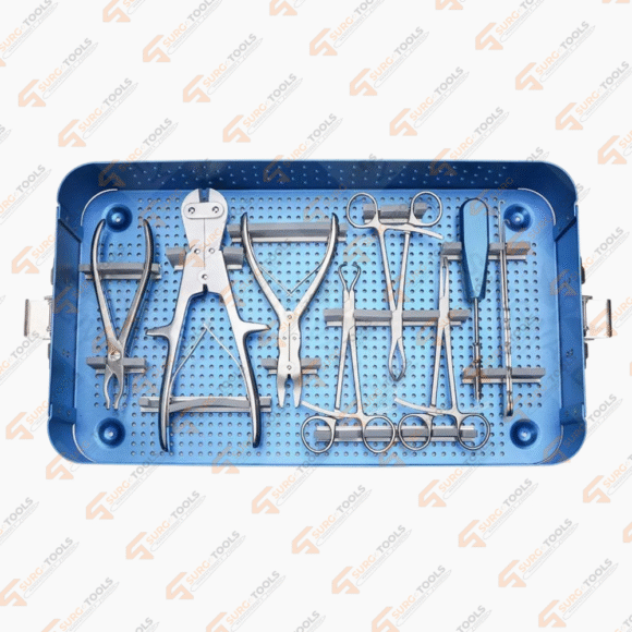 Orthopedic Surgical Instruments Micro Plate Instrument Set - Image 4