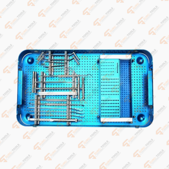 Orthopedic Surgical Instruments Micro Plate Instrument Set - Image 5